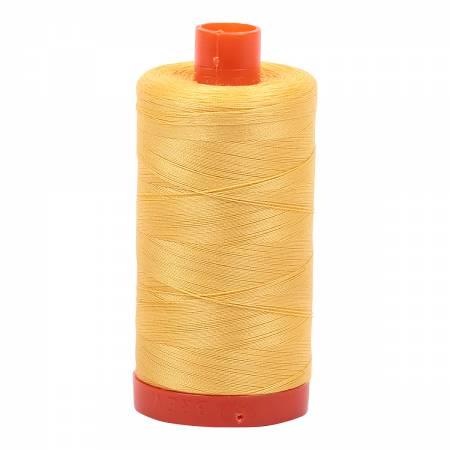 Aurifil 50 wt Thread Pale Yellow 1135