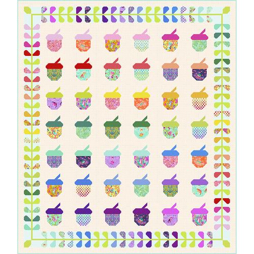 Tiny Beasts Nutty Quilt Kit