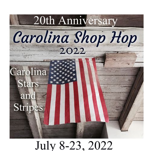 Carolina Shop Hop 2022: Red, White, and Blue