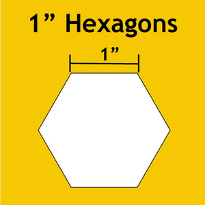 1" Hexagon EPP Papers