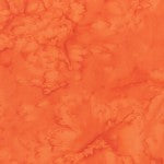 Tangerine Lava Solid Batik