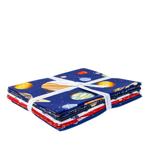 Outer Space by Nasa 1 YD Bundle Navy