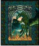 Dragons-Emerald Reign Quilt Kit