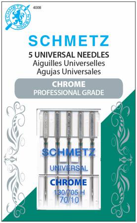 Chrome Universal Schmetz Needle Size 70/10