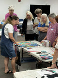 Laura Heine Collage Workshop with Cathy