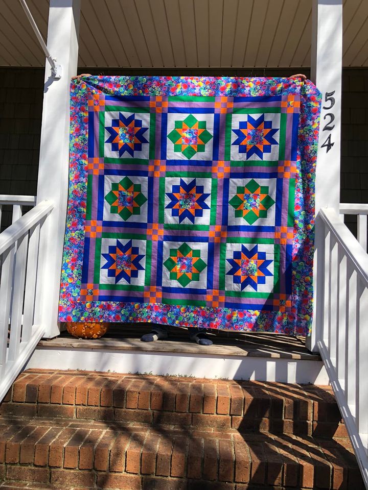 2021 Brown Bag Mystery Quilt Double the Fun – 5 Little Monkeys