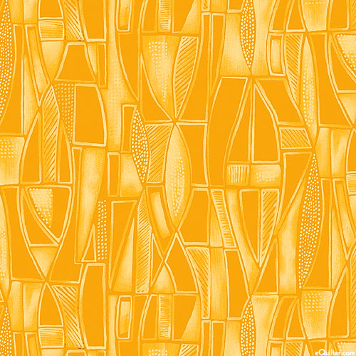 Luminescent Leaves Geo Gold