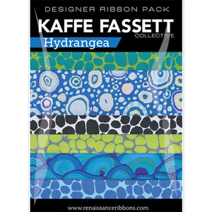 Kaffe Fassett Hydrangea Designer Ribbon Pack