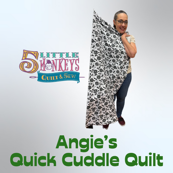 12 Days of Making - Quick Cuddle Blanket