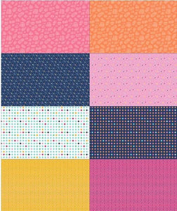 Effervescence Fat Eighth Panel Pink