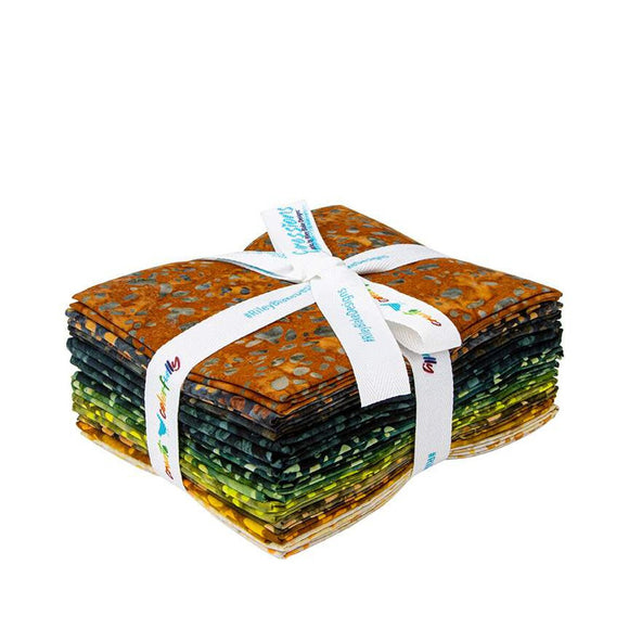 Batiks Elements Terrazzo Jungle Fat Quarter Bundle