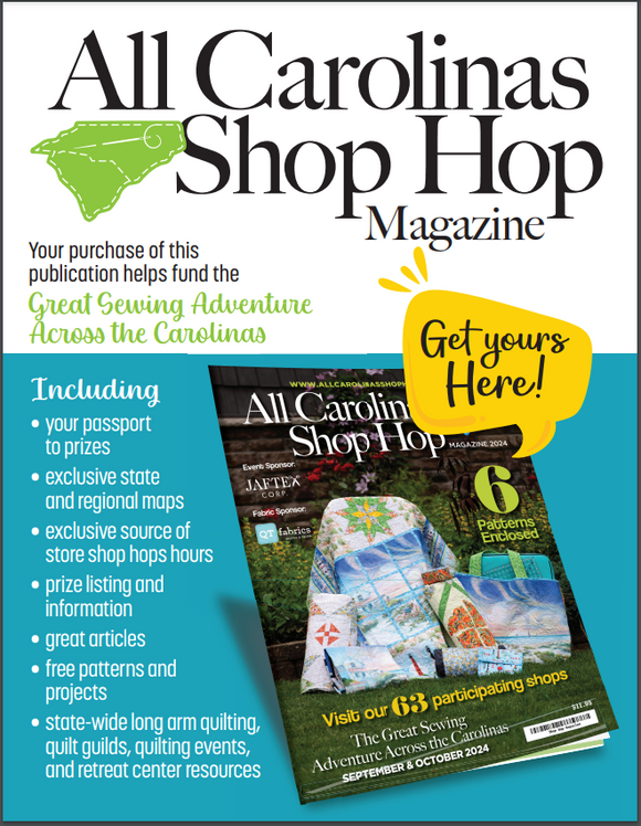 PRESALE All Carolina Shop Hop 2024 – Magazine/Passport