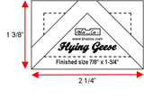 Flying Geese Ruler Set 5