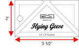 Flying Geese Ruler Set #7