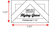 Flying Geese Ruler Set #8
