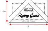 Flying Geese Ruler Set 5