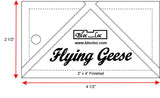 Flying Geese Ruler Set #7