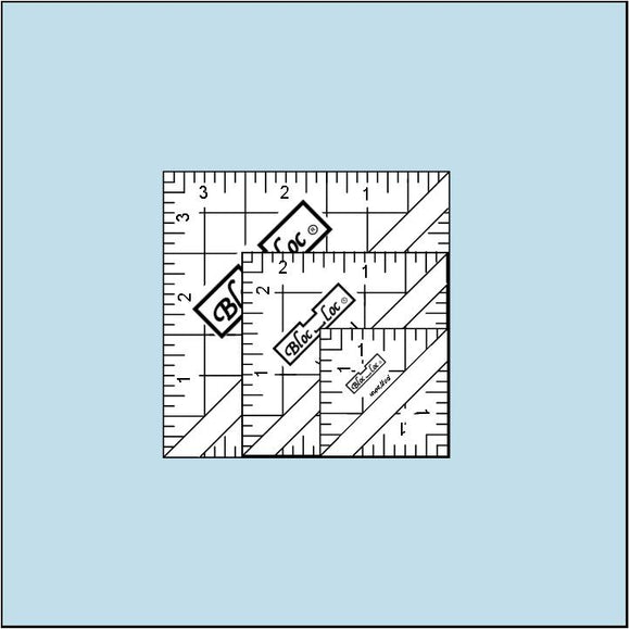 Half-Square Triangle Ruler Set #4