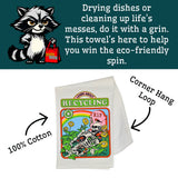 Learn About Recycling Flour Sack Dish Towel