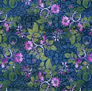 Counterpoint II Floral Vine Blue