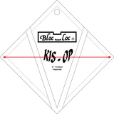 Kite in a Square On Point Ruler 6″ x 6″