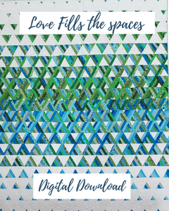 Love Fills the Spaces Pattern - Digital Download