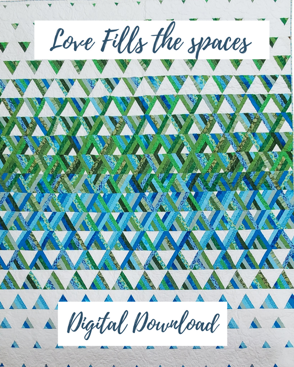 Love Fills the Spaces Pattern - Digital Download