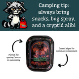 I Saw the Mothman Tin Tray