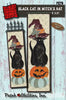 Black Cat in Witch's Hat