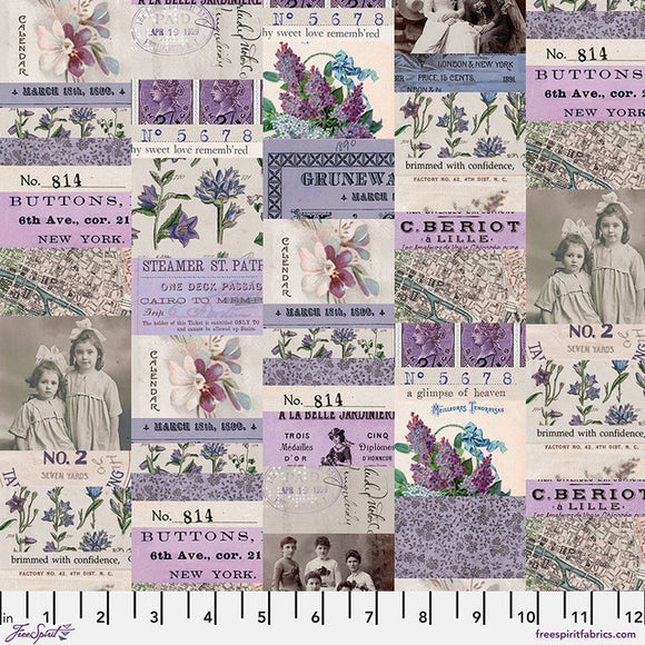 Tim Holtz Palette Purple Collage
