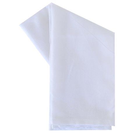 Plain Weave White Dishtowel