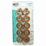 Quilters Select Class 15 Prewound Bobbins