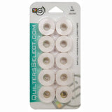 Quilters Select Bobbins Size L Prewound Bobbins