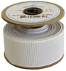 Woven Ribbed No Roll Elastic 2" White