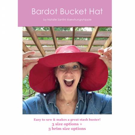 Bardot Bucket Hat Sewing Pattern – Little Monkeys