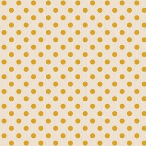 Creating Memories Woven Polkadot Yellow