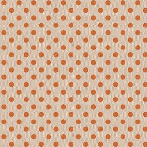 Creating Memories Woven Polkadot Ginger