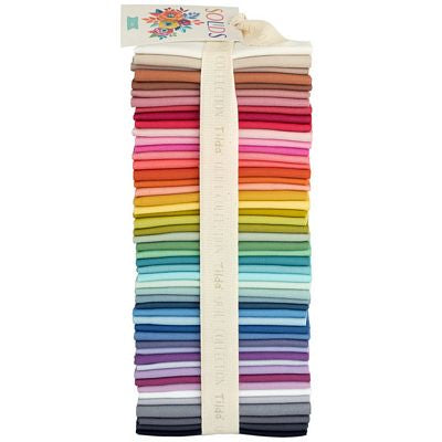 Tilda Solids Fat Eighth Bundle Warm - 50pc