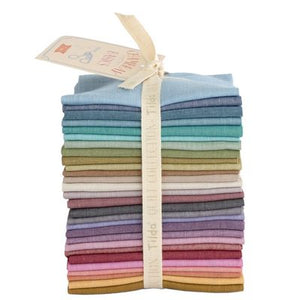 Tilda Chambray Fat Eighth Bundle 28 pieces