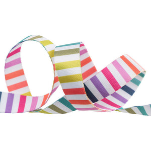 Disco Stripe 5/8" Ribbon