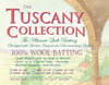 Tuscany 100% Washable Wool Batting 120in x 120in King