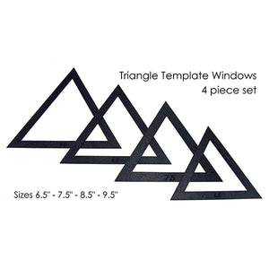 Martelli Triangle Fussy-Cut Windows 6.5"-9.5