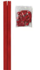 4 YD Zipper Atom Red