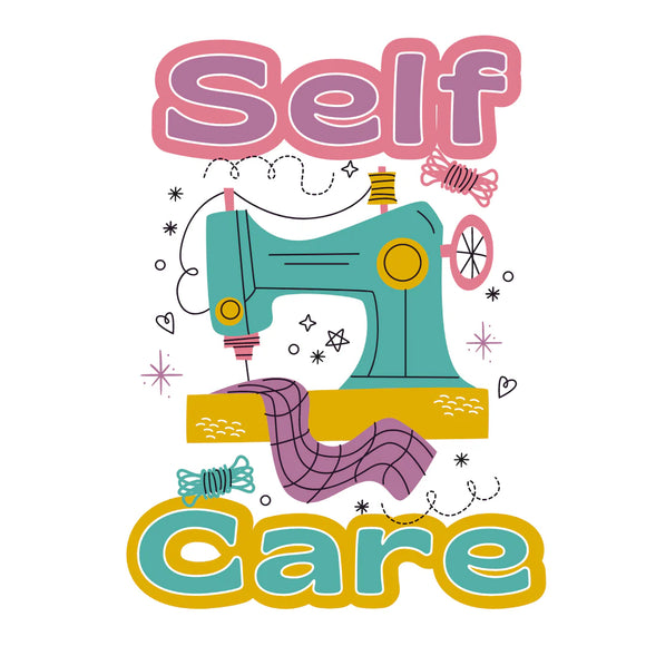 Self Care Sewing Sticker