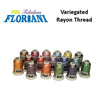 Floriani 40wt Rayon Variegated Thread