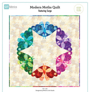 Modern Moths Surge Quilt Pattern