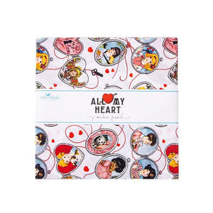 All My Heart 1 YD Bundle Red