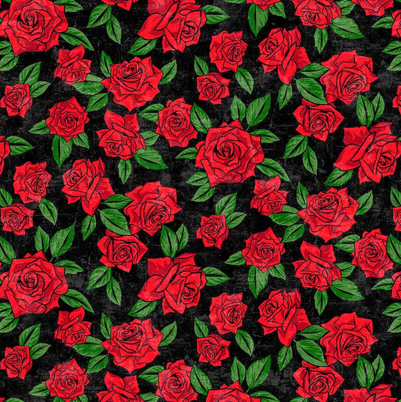 'Till Death Us Do Part Red Roses -