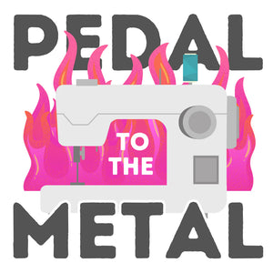 Pedal to the Metal Sticker