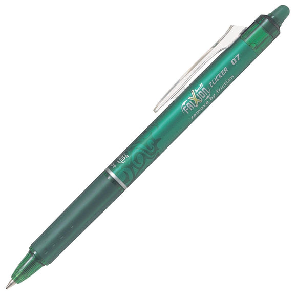 Frixion Clicker Pen Green Fine